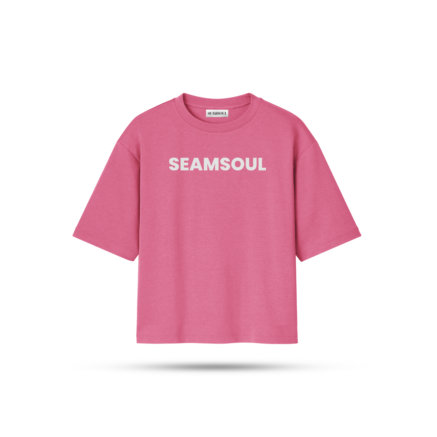 MULBERRY PINK OVERSIZED T-SHIRT