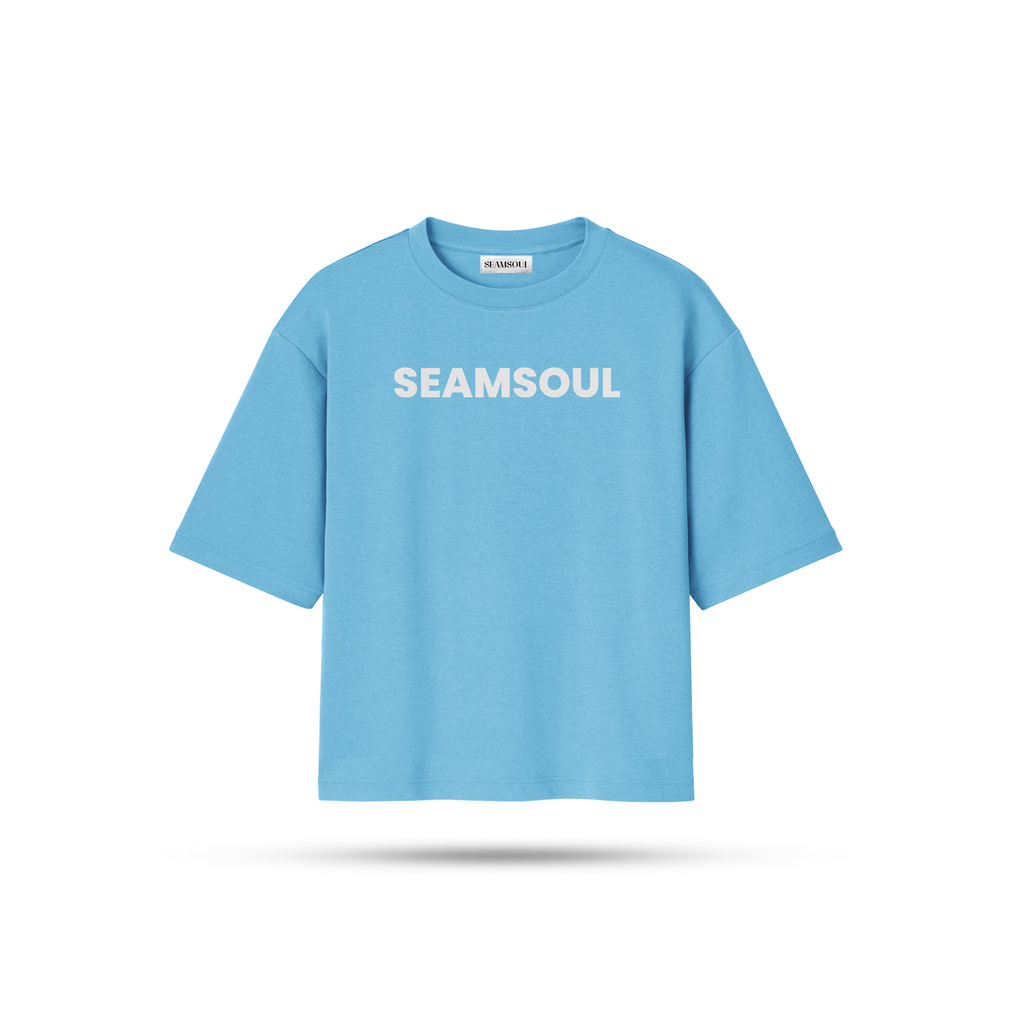 SKY BLUE OVERSIZED T-SHIRT